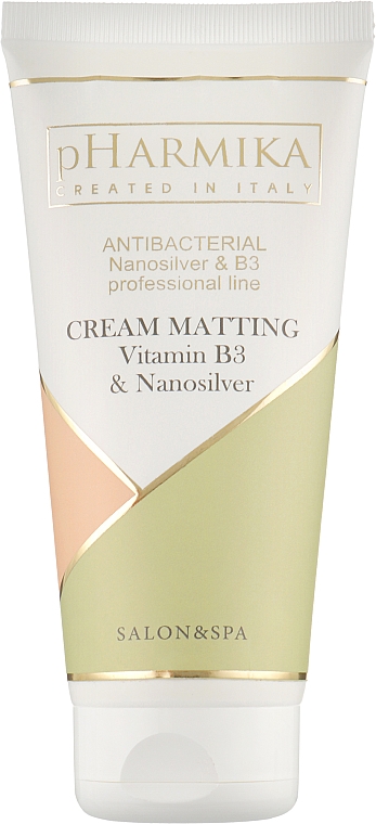 Mattierende Gesichtscreme - pHarmika Cream Matting Vitamin B3 & Nanosilver — Bild N1