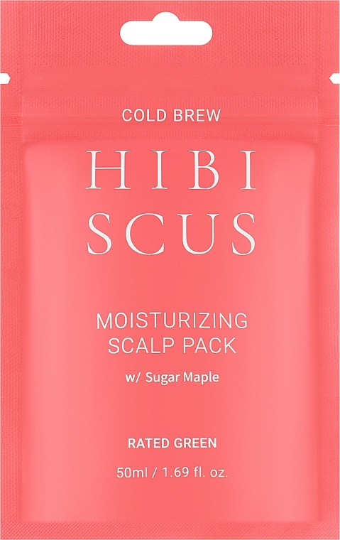 Feuchtigkeitsspendende Kopfhautmaske mit Hibiskus - Rated Green Cold Brew Hibiscus Moisturizing Scalp Pack — Bild N1