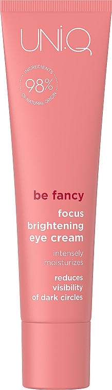 Augencreme - UNI.Q be Fancy Focus Brightening Eye Cream  — Bild N2