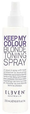 Färbendes Haarspray - Eleven Australia Keep My Colour Blonde Toning Spray — Bild N1