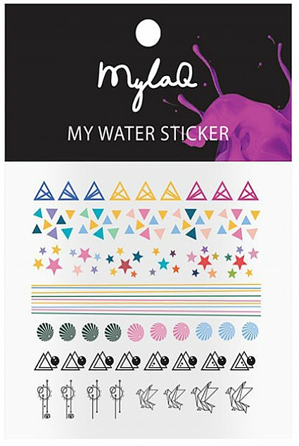 Dekorative Nagelsticker Geometrie - MylaQ My My Geometric Sticker — Bild N1