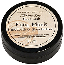 Gesichtsmaske mit Sheabutter und Schlamm - Soap&Friends Shea Line Mudbath & Shea Butter Mask — Bild N1