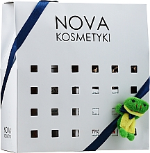 Düfte, Parfümerie und Kosmetik Set - Nova Kosmetyki Mikkolo Carefree Coconut Set (b/balm/200ml + b/foam/150ml + toy/1pcs)