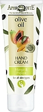 Düfte, Parfümerie und Kosmetik Handcreme mit Mango- und Papayaextrakt - Aphrodite Mango and Papaya Hand Cream