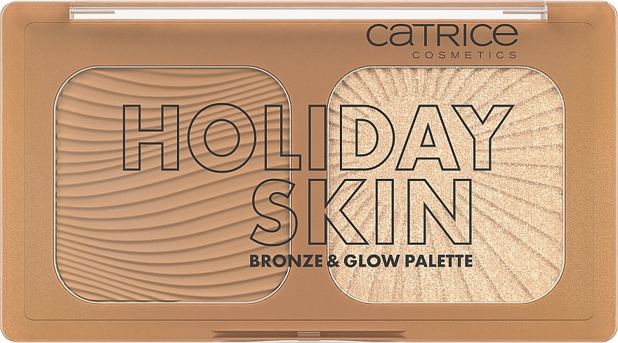 Konturpalette - Catrice Bronze & Glow Palette Holiday Skin — Bild N1