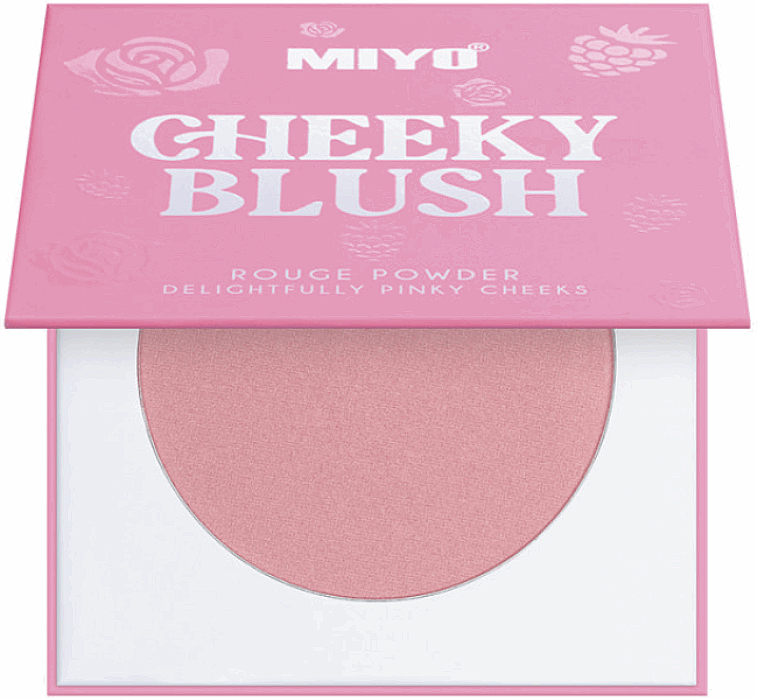 Puderrouge - Miyo Cheeky Blush Rouge Powder Delightfully Pinky Cheeks — Bild N1