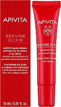 Straffende Anti-Falten Augen- und Lippencreme - Apivita Beevine Elixir Wrinkle Lift Eye & Lip Cream — Bild N2