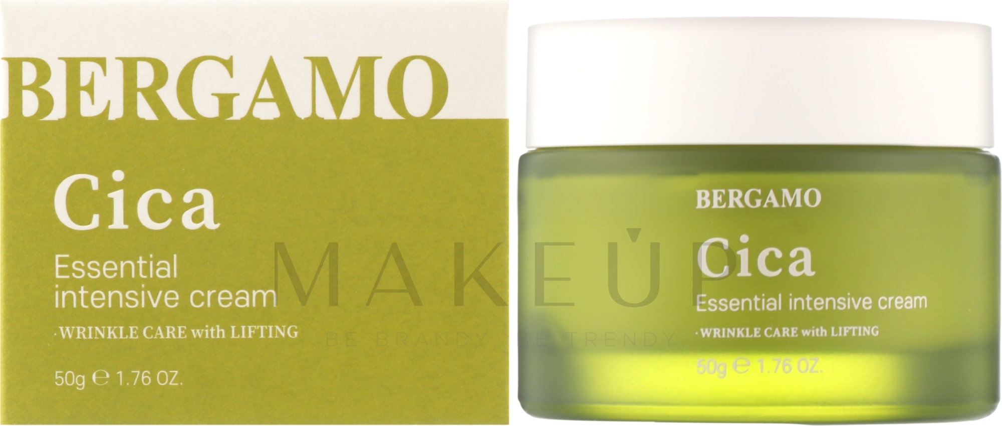 Gesichtscreme mit Centella Asiatica - Bergamo Cica Essential Intensive Cream — Bild 50 g