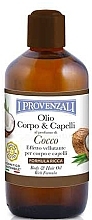 Haar- und Körperöl - I Provenzali Cocco Body Hair Oil — Bild N1