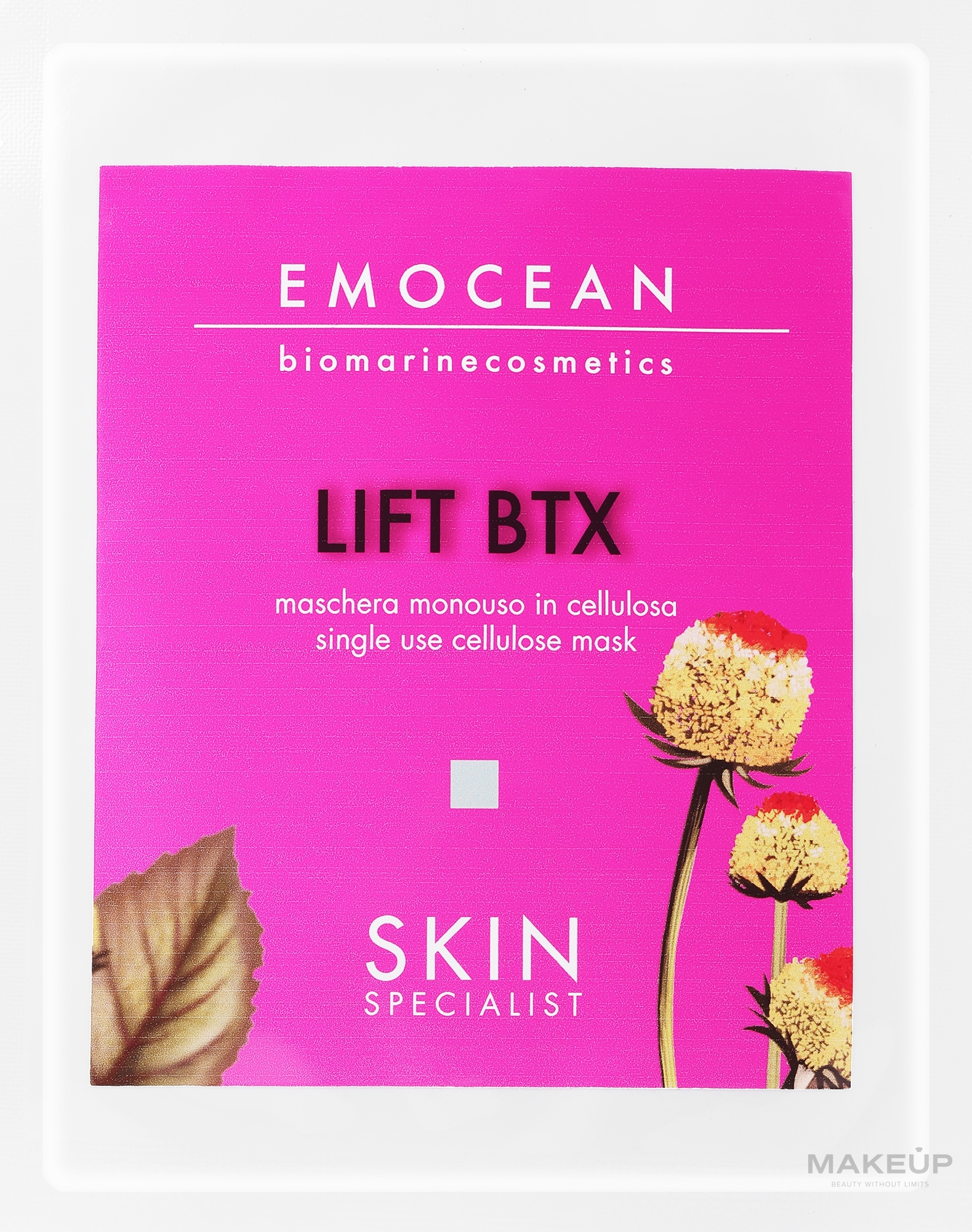 Gesichtsmaske mit straffender und faltenauffüllender Wirkung  - Emocean Skin Specialist Lift BTX Mask  — Bild 20 ml