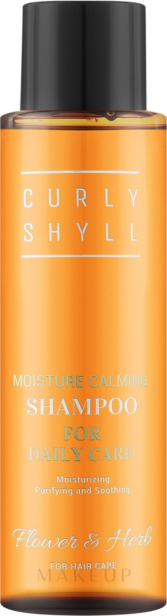 Feuchtigkeitsspendendes und beruhigendes Haarshampoo - Curly Shyll Moisture Calming Shampoo (Mini)  — Bild 50 ml