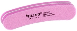 Bufferfeile mini 100/180 Banane 9 cm rosa - Bling — Bild N1
