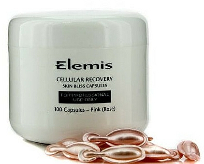 Zellregenerierende und antioxidative Gesichtskapseln mit Rose 100 St. - Elemis Cellular Recovery Skin Bliss Rose — Bild N2