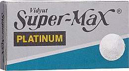 Ersatzklingen für Rasierhobel - Super-Max Double Edge Platinum Blades — Bild N1