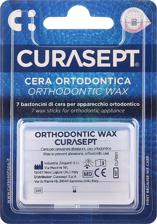 Kieferorthopädisches Wachs - Curaprox Curasept Orthodontic Wax — Bild N1