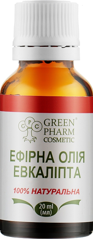 100% Natürliches ätherisches Eukalyptusöl - Green Pharm Cosmetic — Bild N3
