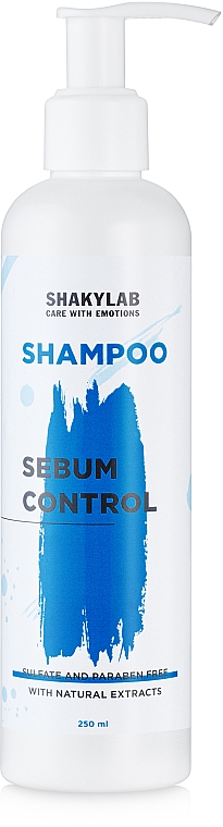 Sulfatfreies Shampoo für fettiges Haar Sebum Control - SHAKYLAB Sulfate-Free Shampoo — Bild N2