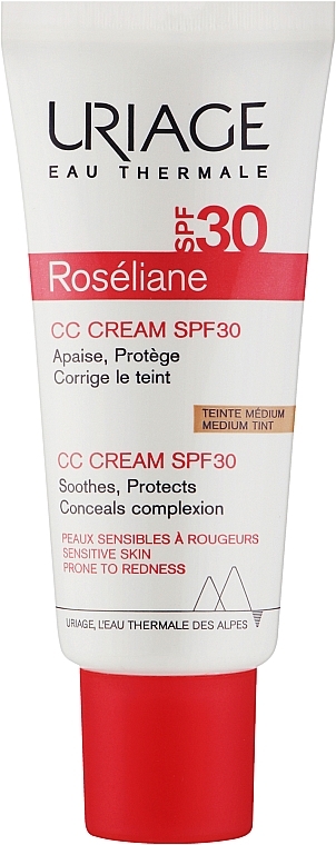 Korrigierende CC-Creme - Uriage Roseliane Medium Tint CC Cream SPF 30 — Bild N1