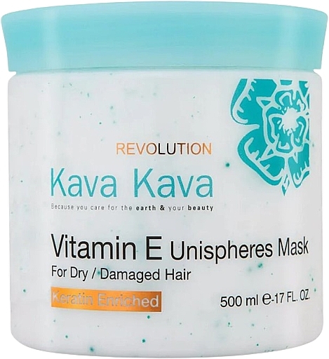 Vitamin-E-Maske für trockenes und strapaziertes Haar - Kava Kava Vitamin E Unispheres Mask — Bild N1