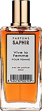 Düfte, Parfümerie und Kosmetik Saphir Parfums Vive La Femme - Eau de Parfum