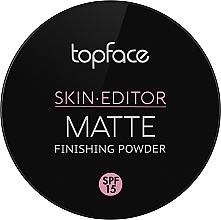 Kompakter mattierender Gesichtspuder - Topface Skin Editor Matte Powder — Bild N2
