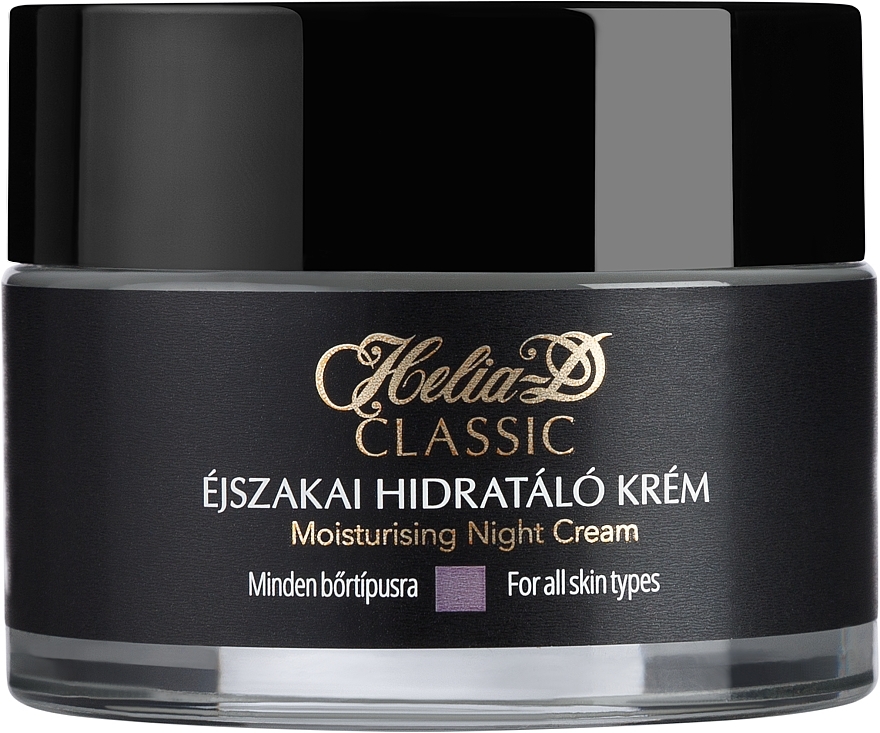 Feuchtigkeitsspendende Nachtcreme für das Gesicht - Helia-D Classic Moisturising Night Cream For All Skin Types — Bild N2