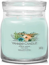 Düfte, Parfümerie und Kosmetik Duftkerze - Yankee Candle Signature Aloe & Agave