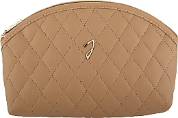 Kosmetiktasche A6111VT CUO braun - Janeke Medium quilted pouch, leather color — Bild N1