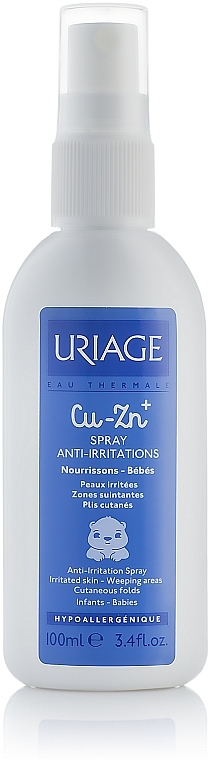 Anti-Reizungen Spray für Babys und Kinder - Uriage CU-ZN+ Anti-Irritation Spray