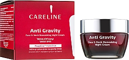 Düfte, Parfümerie und Kosmetik Korrektive Nachtcreme - Careline Anti Gravity Face and Neck Remodeling Night Cream