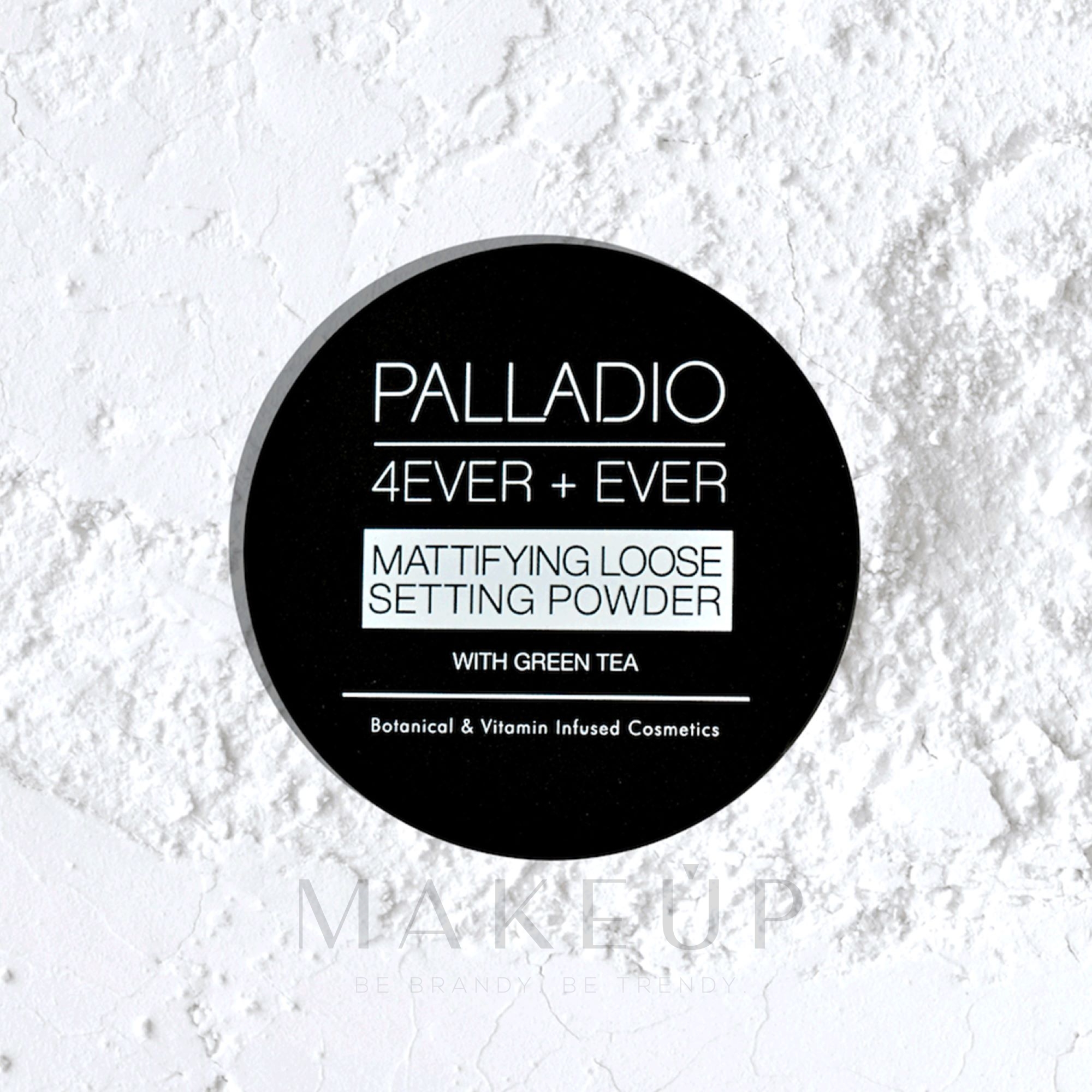 Mattierendes Puder - Palladio 4 Ever+Ever Mattifying Loose Setting Powder — Bild Translucent