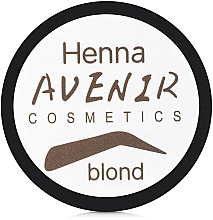 Indisches Henna für Augenbrauen und Bio-Tattoo - Avenir Cosmetics — Bild N2