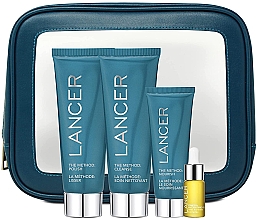 Düfte, Parfümerie und Kosmetik Set 5 St. - Lancer The Method Intro Kit Oily-Congested Skin