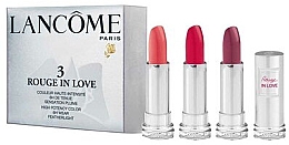 Düfte, Parfümerie und Kosmetik Schminkset - Lancome Rouge In Love Trio (lipstick/3x3.4g)