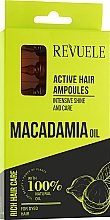 Düfte, Parfümerie und Kosmetik Aktive Haarampullen - Revuele Macadamia Oil Hair Ampoules