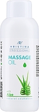 Düfte, Parfümerie und Kosmetik Massageöl mit Aloe - Hristina Professional Aloe Massage Oil 