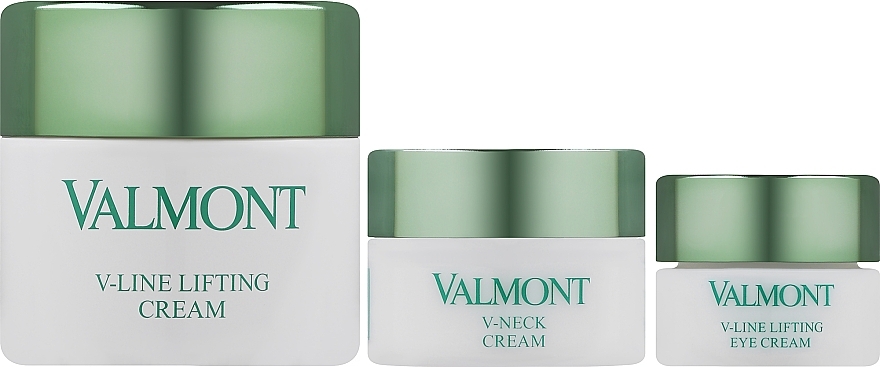 Gesichtspflegeset - Valmont Secrets Of Beauty (Gesichtscreme 50ml + Augencreme 5ml + Creme 15ml)  — Bild N1