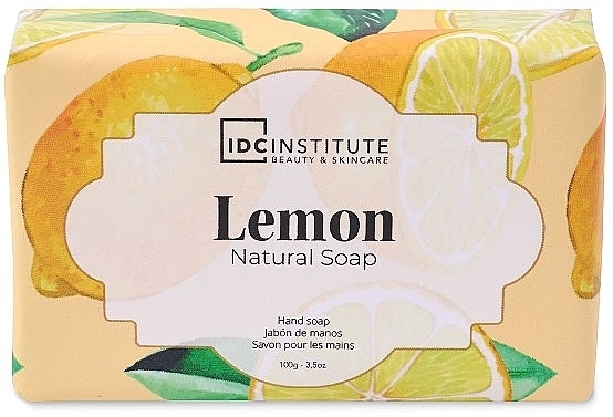 Natürliche Handseife Zitrone - IDC Institute Lemon Natural Soap  — Bild N1