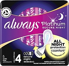 Damenbinden 5 St. Größe 4 - Always Platinum Secure Night — Bild N11