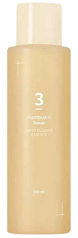 Tonisierende Essenz für einen strahlenden Teint - Numbuzin No.3 Super Glowing Essence Toner — Bild N1