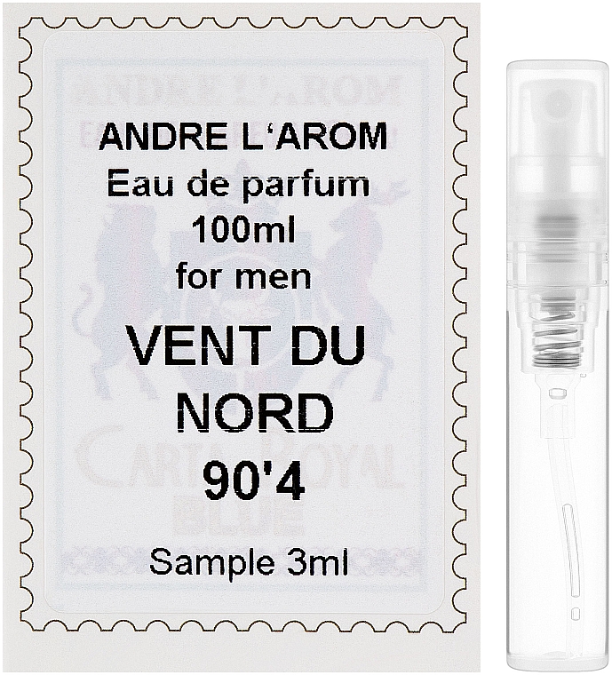 GESCHENK! Andre L`Arom Vent du Nord "90'4" - Eau de Parfum (Mini) — Bild N1