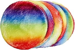 Düfte, Parfümerie und Kosmetik Wiederverwendbare Kosmetikpads zum Abschminken mehrfarbig 5 St. - Glov Rainbow Reusable Cleansing Pads