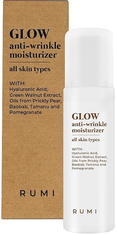 Tief feuchtigkeitsspendende Anti-Falten-Gesichtscreme - Rumi Glow Anti-Wrinkle Moisturizer — Bild N1