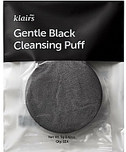 Düfte, Parfümerie und Kosmetik Gesichtsschwamm - Klairs Gentle Black Cleansing Puff
