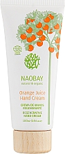 Düfte, Parfümerie und Kosmetik Handcreme mit Orangensaftextrakt - Naobay Orange Juice Hand Cream