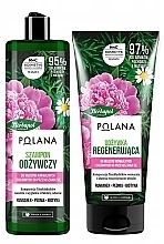 Set - Polana (Shampoo 400ml + Conditioner 200ml + Kosmetiktasche 1 St.)  — Bild N3