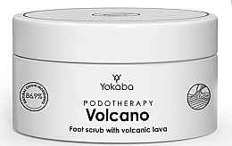 Düfte, Parfümerie und Kosmetik Fußpeeling mit vulkanischer Lava - Yokaba Podotherapy Volcano Foot Scrub