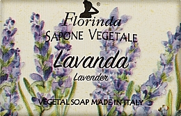 Natürliche Seife mit Lavendel - Florinda Sapone Vegetale Lavanda — Bild N2