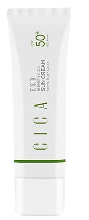 Gesichts- und Augencreme - Tenzero Blemish Cica Sun Cream SPF 50+ — Bild N1