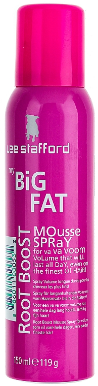 Volumengebendes Haarspray - Lee Stafford My Big Fat Mousse Spray